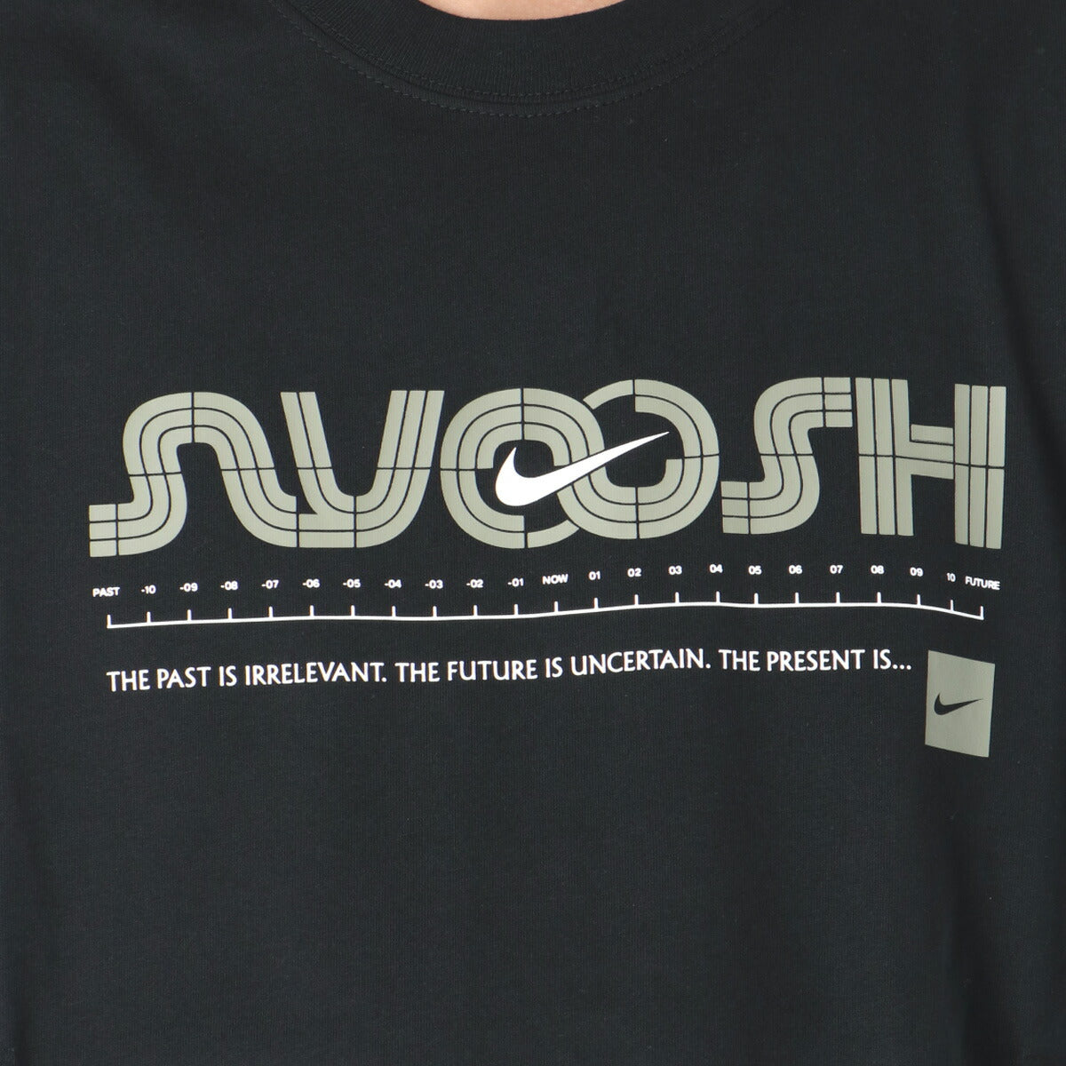 ナイキ 半袖 Tシャツ メンズ ブランド NIKE コットン100 綿100 バックプリント付き ゆったり IH1964 010 黒 ブラック 大きいサイズ 有 スポーツウェア トレーニングウェア スポーツ おしゃれ