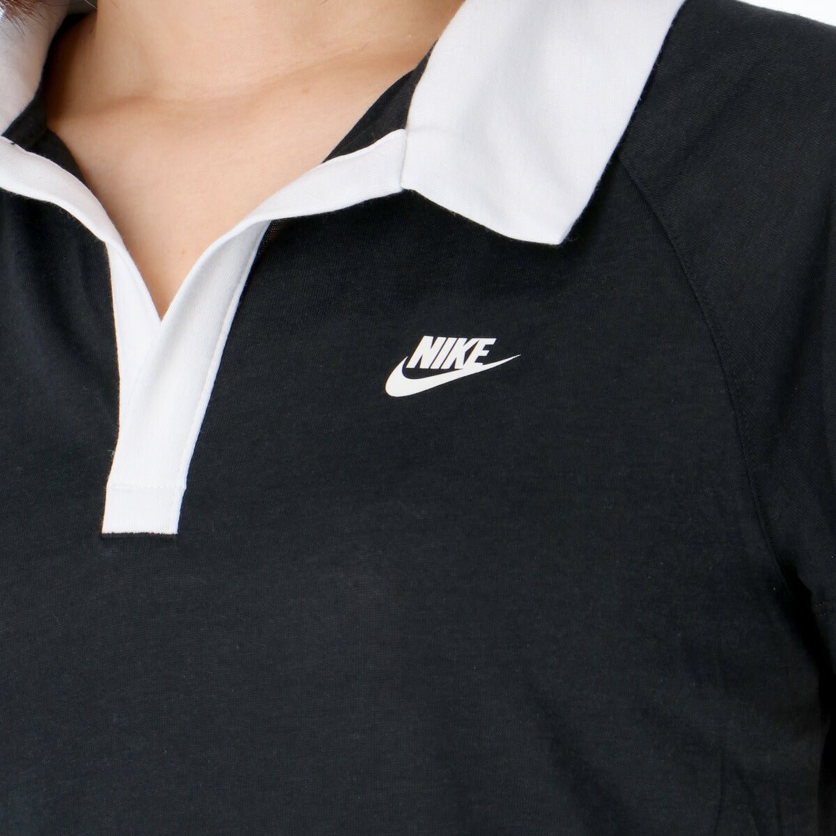 ナイキ スポーツウェア レトロ ポロシャツ レディース ブランド NIKE 半袖 吸汗 速乾 IH8503 010 黒 ブラック 新作 ウィメンズ かわいい 大きいサイズ 有 トップス ウォーキング ウェア ゴルフ トレーニングウェア スポーツ おしゃれ - 【公式】限定ジャージのタケスポ（Limited jersey takespo）