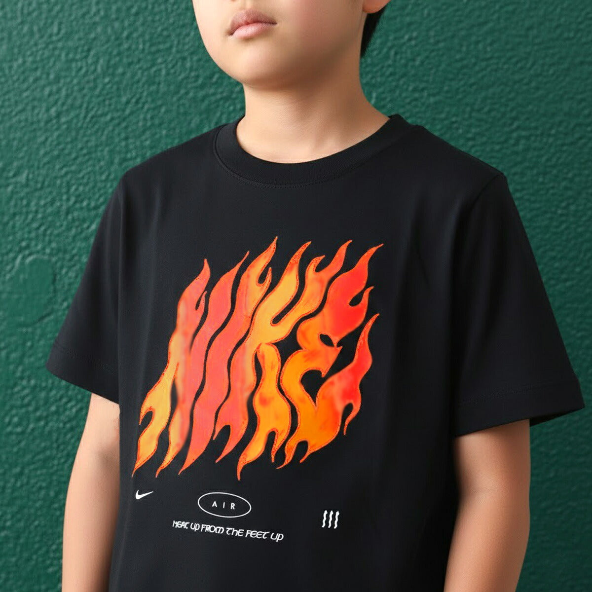 ナイキ Tシャツ ジュニア 黒 ブラック II0613