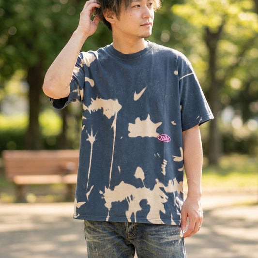ナイキ Tシャツ メンズ 紺 ネイビー II3733