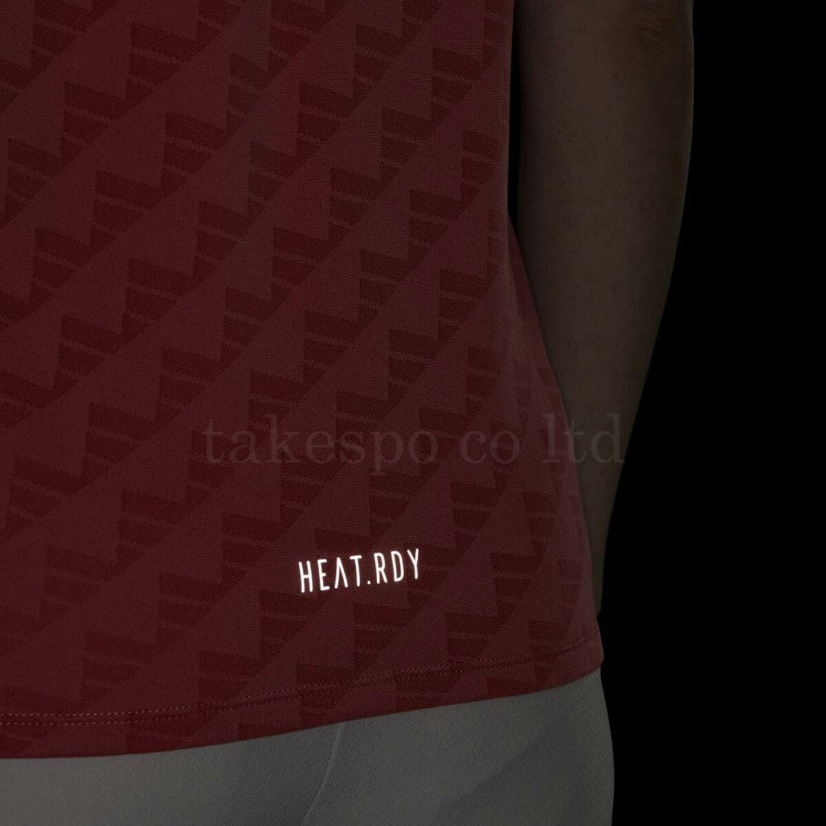 アディダスゴルフ ポロシャツ レディース HEAT.RDY レッド IKJ72