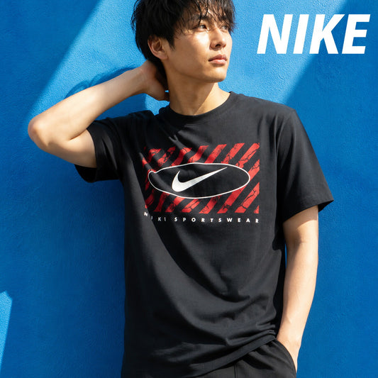 ナイキ 半袖 Tシャツ メンズ ブランド NIKE コットン100 綿100 IM3728 010 黒 ブラック 新作 大きいサイズ 有 スポーツウェア トレーニングウェア スポーツ おしゃれ