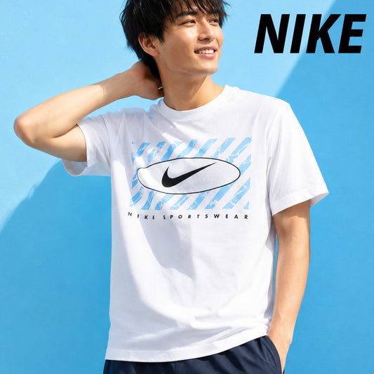 ナイキ 半袖 Tシャツ メンズ ブランド NIKE コットン100 綿100 IM3728 100 白 ホワイト 新作 大きいサイズ 有 スポーツウェア トレーニングウェア スポーツ おしゃれ