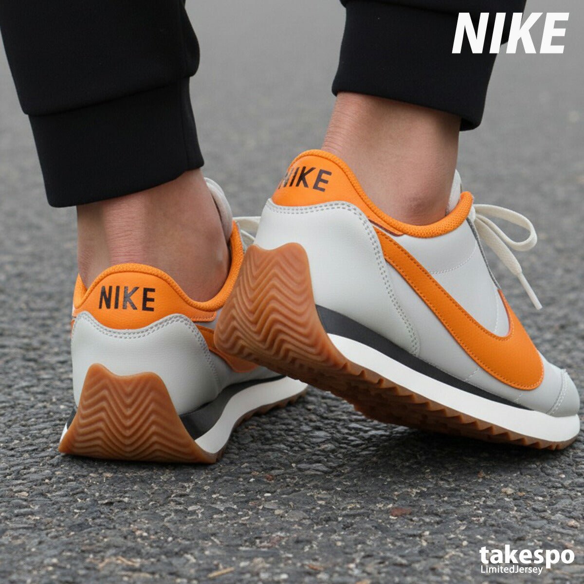 ナイキ パシフィック シューズ メンズ ブランド スニーカー NIKE 薄底 ローカット レザー 革 皮革 IM4006001 灰色 グレー 新作 大きいサイズ 有 スポーツ おしゃれ - 【公式】限定ジャージのタケスポ（Limited jersey takespo）