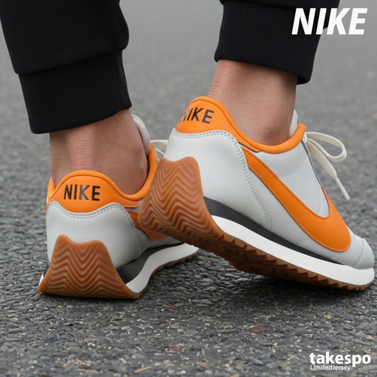 ナイキ パシフィック シューズ メンズ ブランド スニーカー NIKE 薄底 ローカット レザー 革 皮革 IM4006001 灰色 グレー 新作 大きいサイズ 有 スポーツ おしゃれ - 【公式】限定ジャージのタケスポ（Limited jersey takespo）