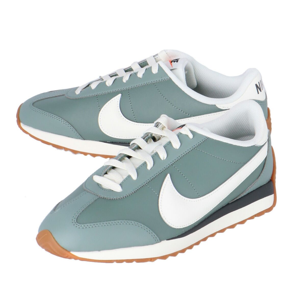 ナイキ パシフィック シューズ メンズ ブランド スニーカー NIKE 薄底 ローカット レザー 革 皮革 IM4006300 緑 グリーン 新作 大きいサイズ 有 スポーツ おしゃれ - 【公式】限定ジャージのタケスポ（Limited jersey takespo）