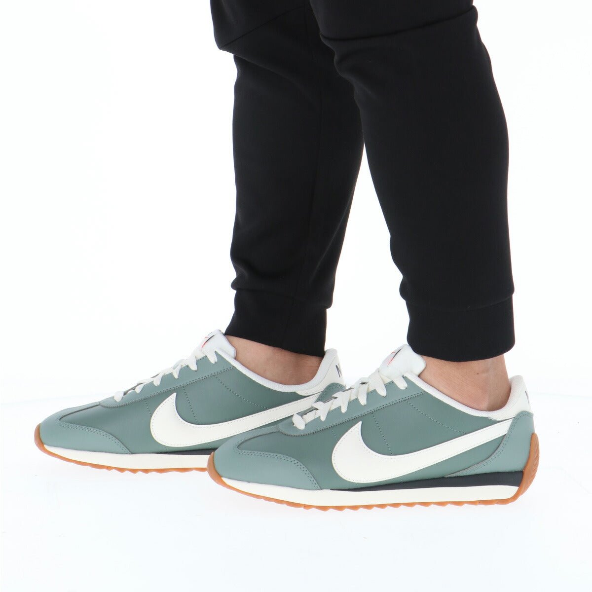 ナイキ パシフィック シューズ メンズ ブランド スニーカー NIKE 薄底 ローカット レザー 革 皮革 IM4006300 緑 グリーン 新作 大きいサイズ 有 スポーツ おしゃれ - 【公式】限定ジャージのタケスポ（Limited jersey takespo）