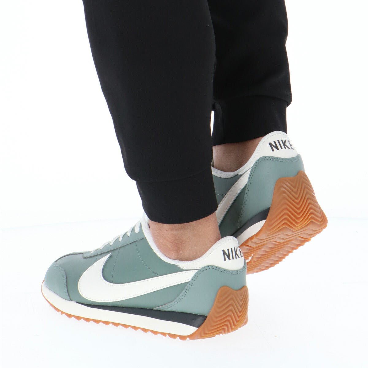 ナイキ パシフィック シューズ メンズ ブランド スニーカー NIKE 薄底 ローカット レザー 革 皮革 IM4006300 緑 グリーン 新作 大きいサイズ 有 スポーツ おしゃれ - 【公式】限定ジャージのタケスポ（Limited jersey takespo）