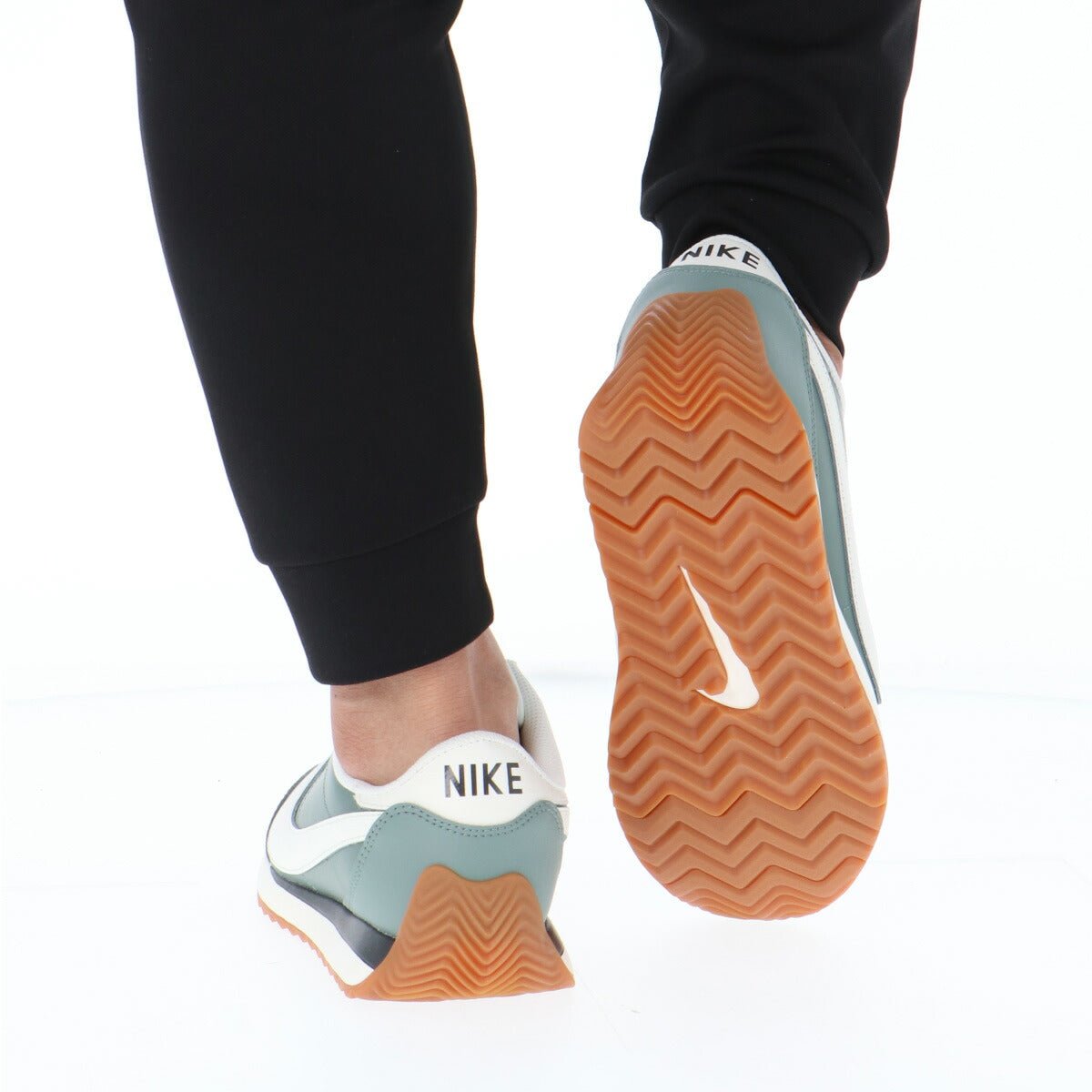 ナイキ パシフィック シューズ メンズ ブランド スニーカー NIKE 薄底 ローカット レザー 革 皮革 IM4006300 緑 グリーン 新作 大きいサイズ 有 スポーツ おしゃれ - 【公式】限定ジャージのタケスポ（Limited jersey takespo）