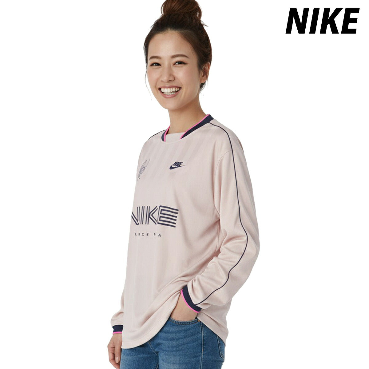 ナイキ Tシャツ レディース スポーツウェア 桃色 ピンク IM7453