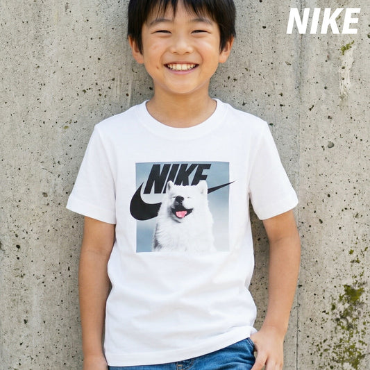 ナイキ Tシャツ ジュニア NSW TEE 白 ホワイト IO1977