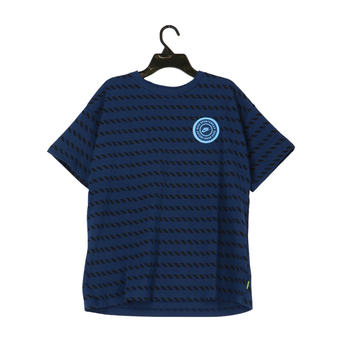 ナイキ Tシャツ ジュニア マックス90 紺 ネイビー IO8211