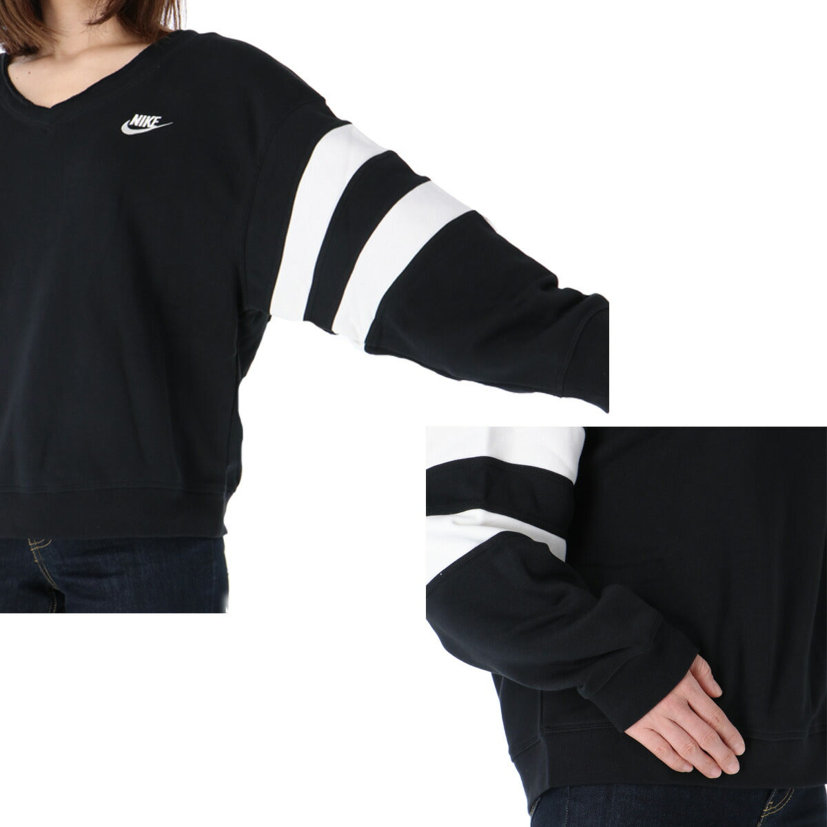 ナイキ レディース スウェットシャツ NSW クラブ フリース NIKE アパレル 上 IQ0085