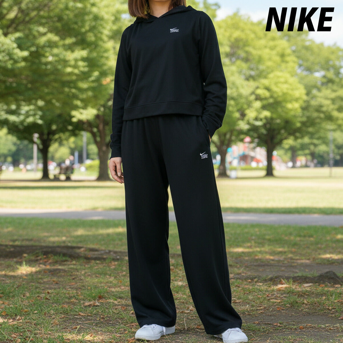 ナイキ レディース スウェット上下 チル ニット NIKE アパレル 上下 IQ0091/IQ0093