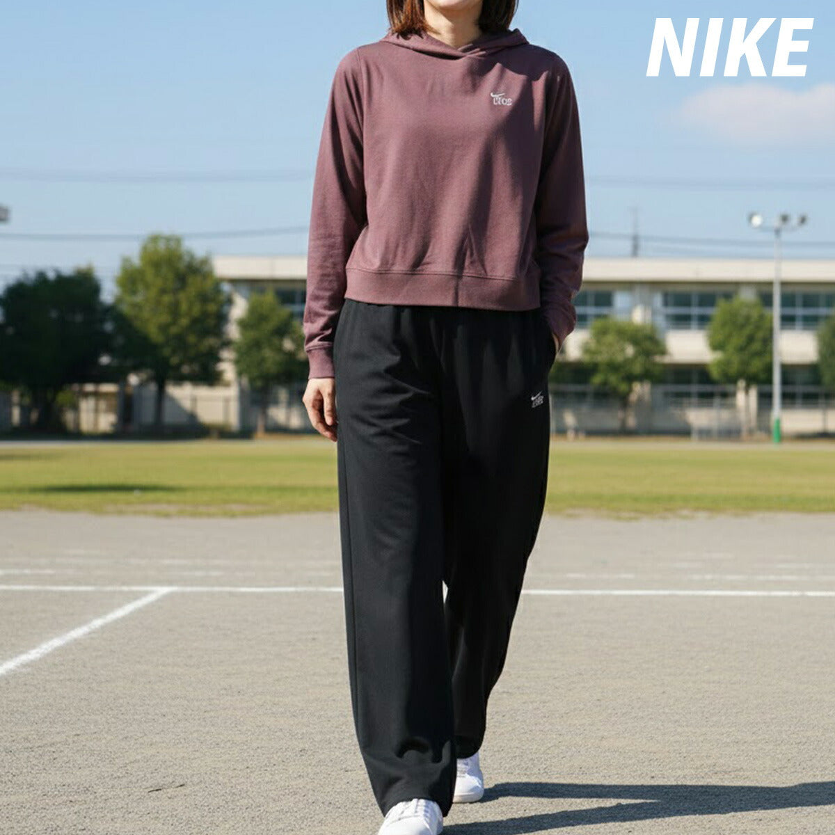 ナイキ レディース スウェット上下 チル ニット NIKE アパレル 上下 IQ0091/IQ0093