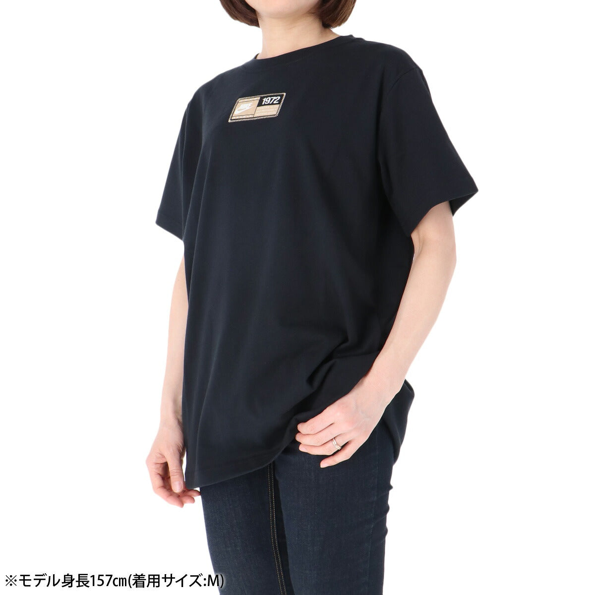 ナイキ Tシャツ レディース NSW 黒 ブラック IR7833