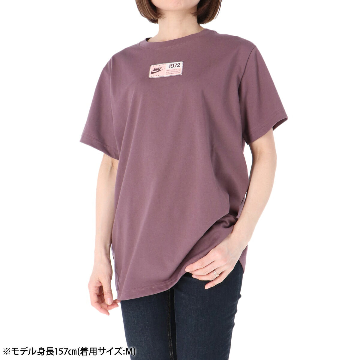 ナイキ Tシャツ レディース NSW 赤 レッド IR7833