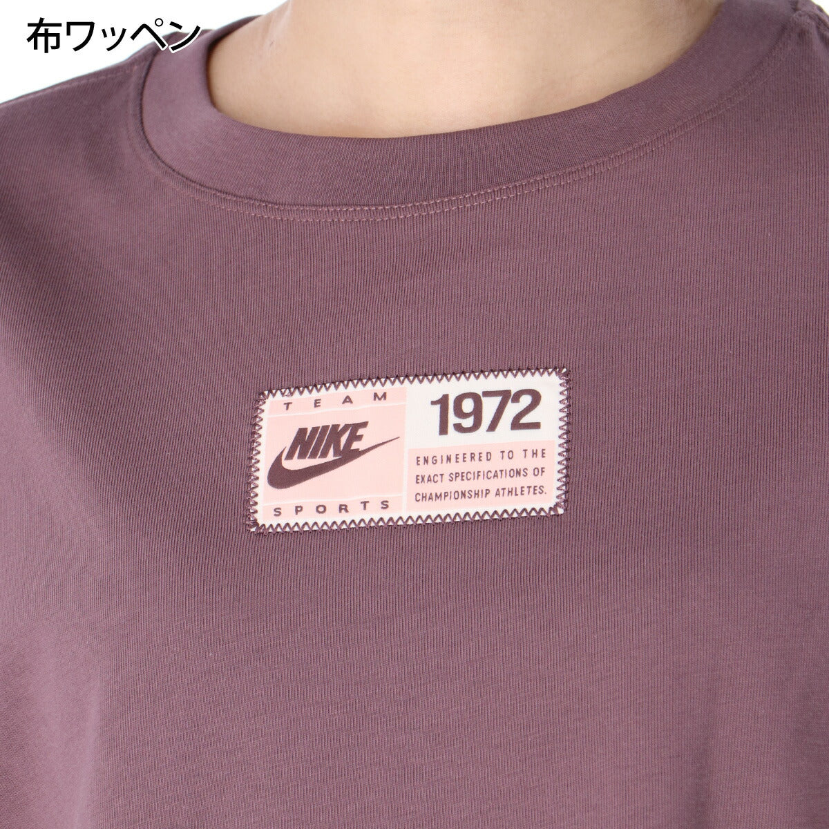 ナイキ Tシャツ レディース NSW 赤 レッド IR7833