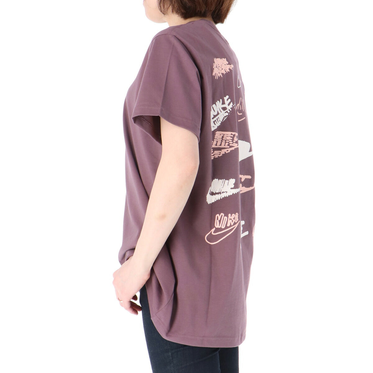 ナイキ Tシャツ レディース NSW 赤 レッド IR7833