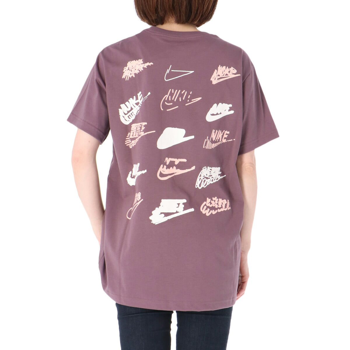 ナイキ Tシャツ レディース NSW 赤 レッド IR7833