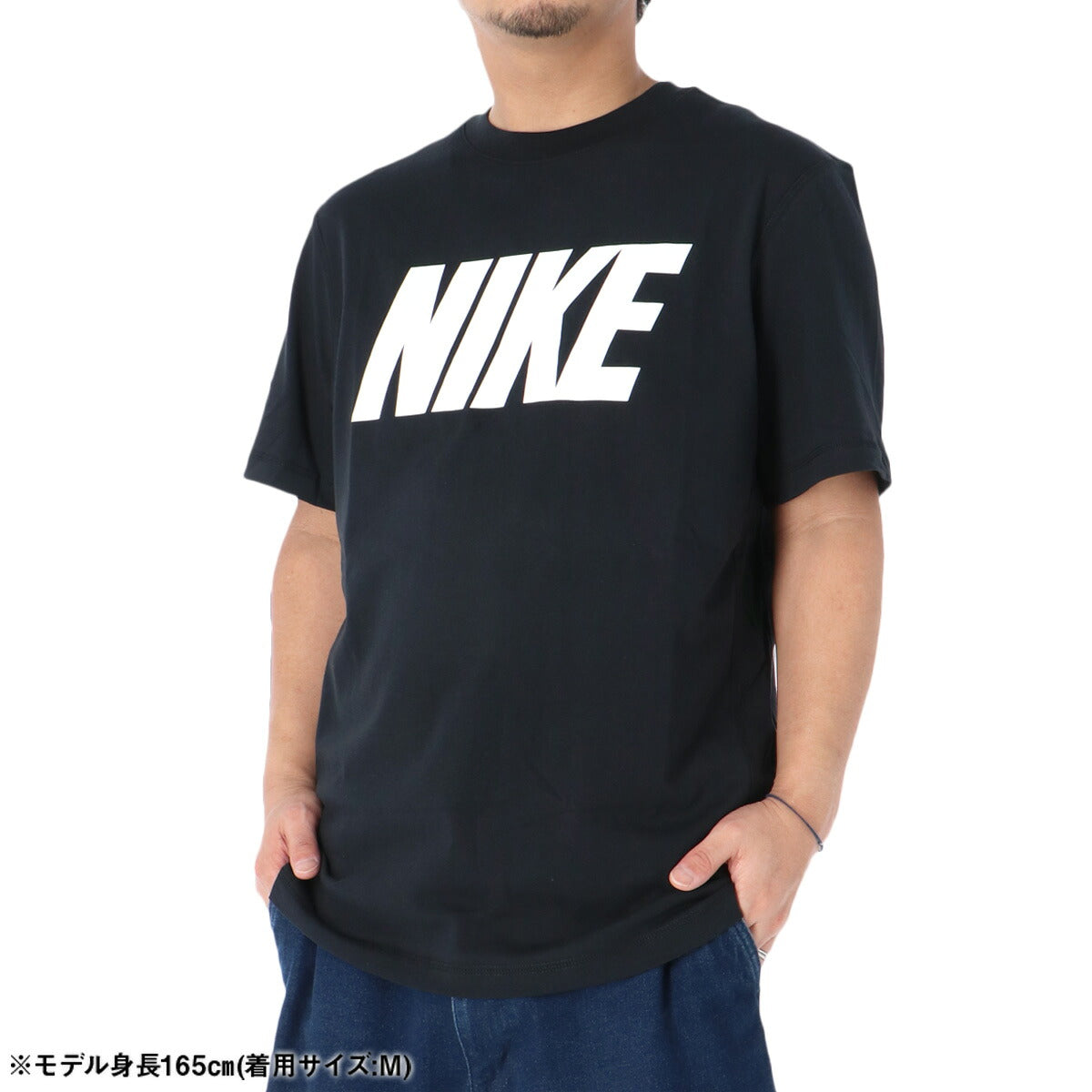 ナイキ 半袖 Tシャツ メンズ ブランド NIKE コットン100 綿100 IU0795 010 黒 ブラック 大きいサイズ 有 スポーツウェア トレーニングウェア スポーツ おしゃれ