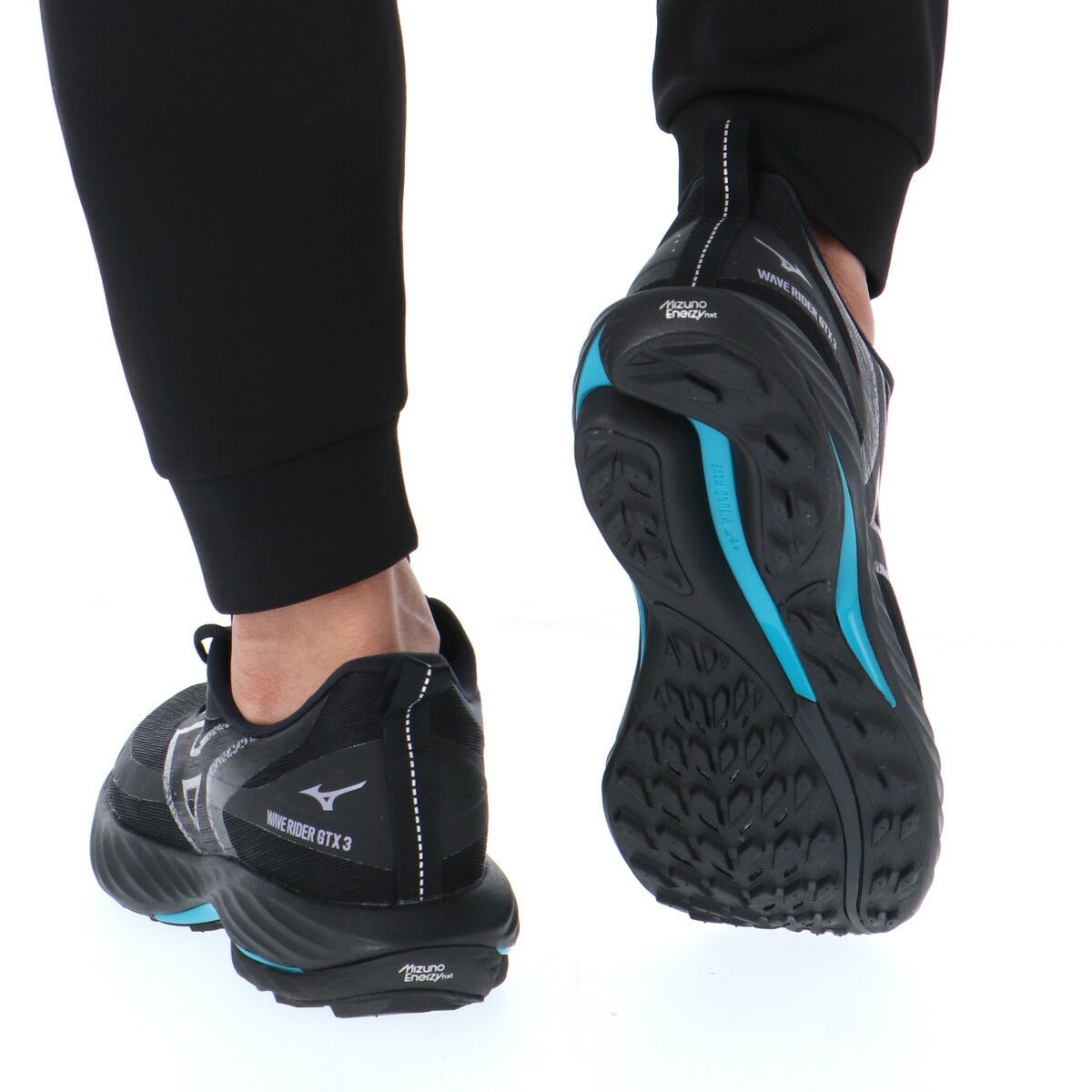 ミズノ シューズ メンズ レディース ブランド ゴアテックス 防水 トレイル トレラン ランシュー 黒 夜ラン リフレクター ランニングシューズ ウォーキングシューズ ランニング マラソン スニーカー ウエーブライダーGTX 3 Mizuno J1GC2577 スポーツ おしゃれ 新作 あす楽 - 【公式】限定ジャージのタケスポ（Limited jersey takespo）
