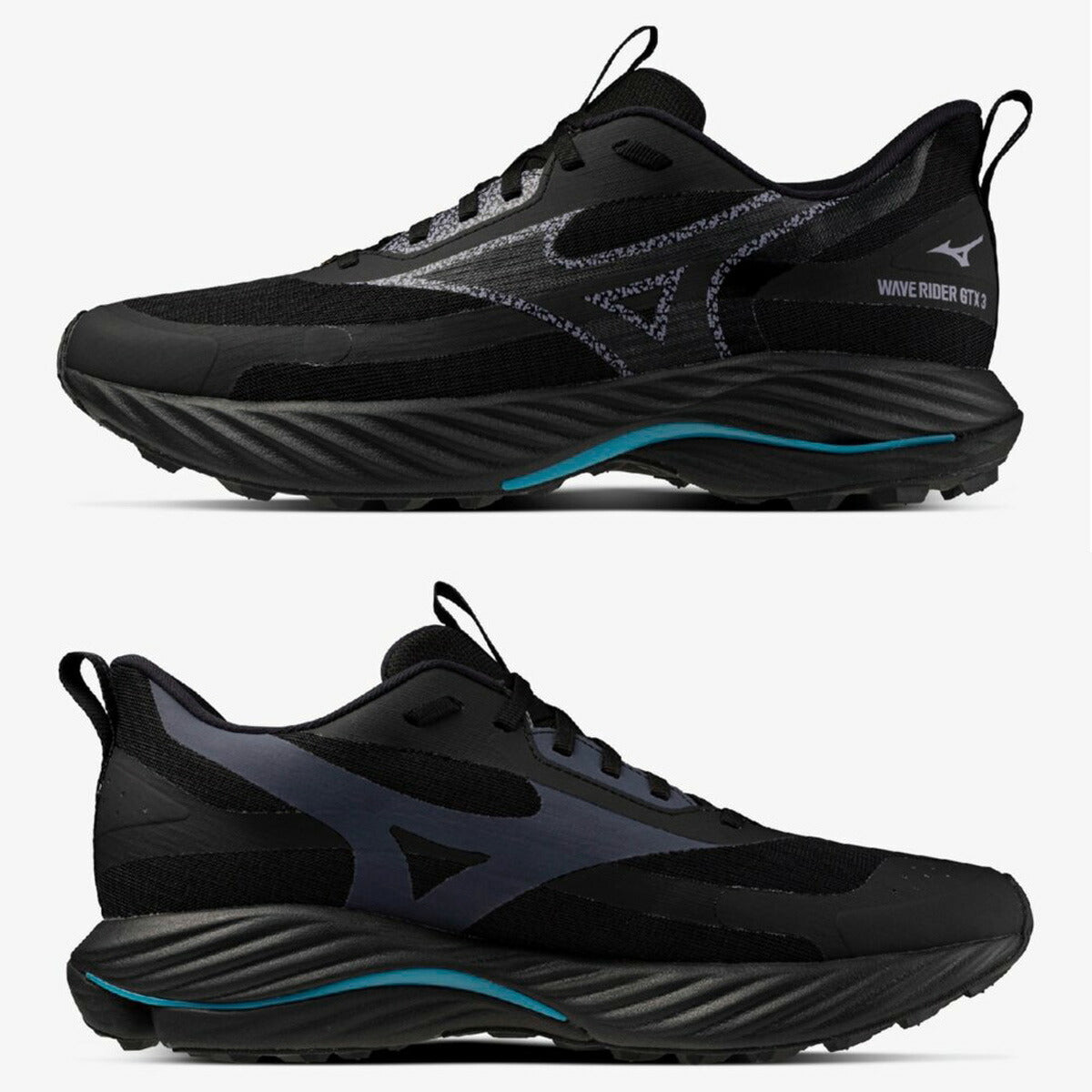 ミズノ シューズ メンズ レディース ウエーブライダーGTX 3 ブラック J1GC2577