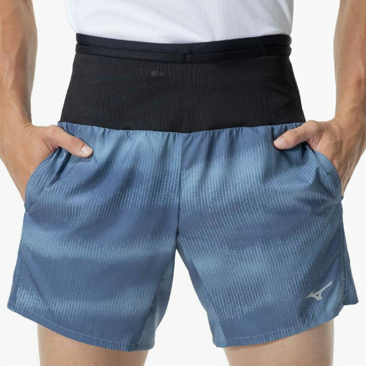 ミズノ ショートパンツ メンズ マルチポケットパンツ ブルー ネイビー J2MBC015