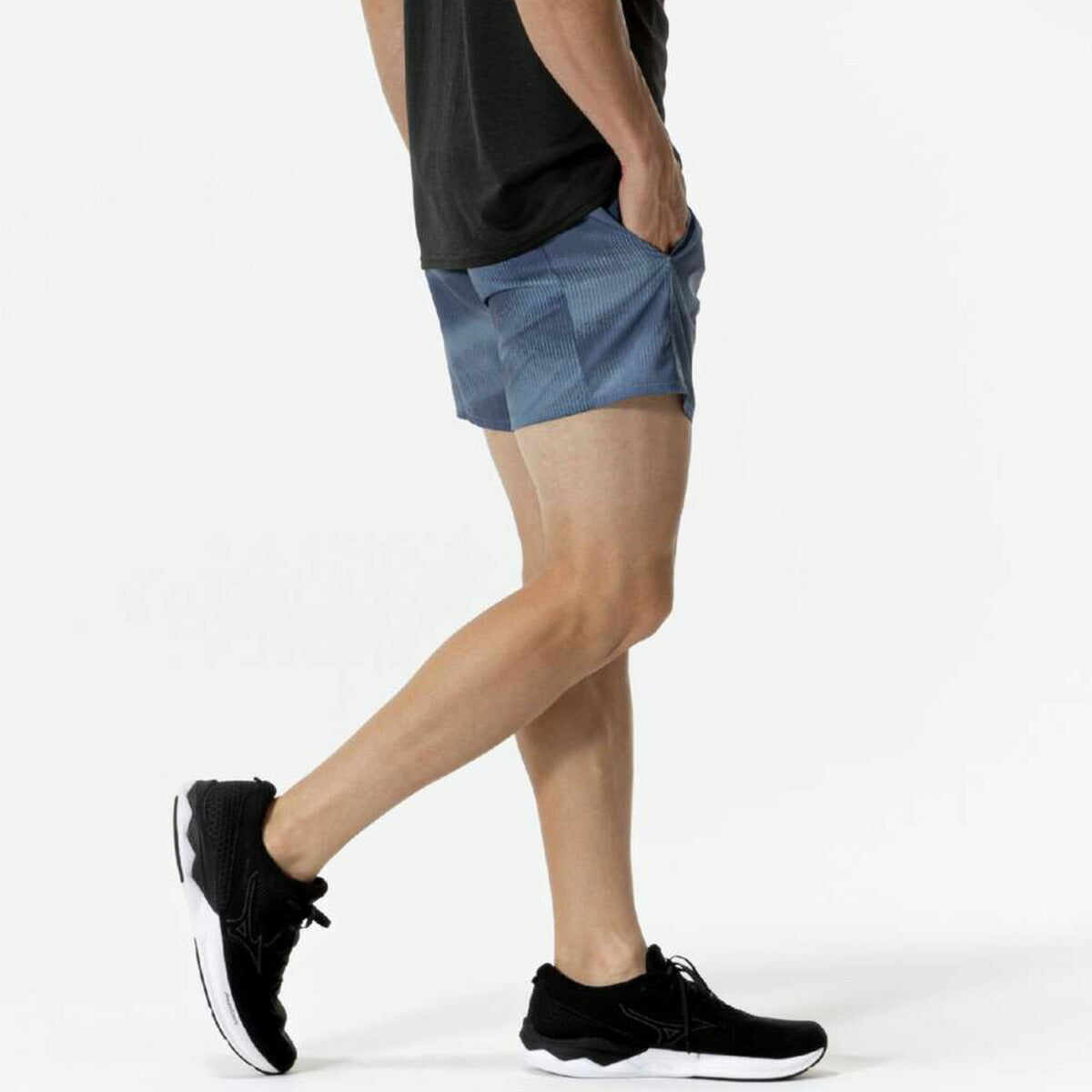 ミズノ ショートパンツ メンズ マルチポケットパンツ ブルー ネイビー J2MBC015