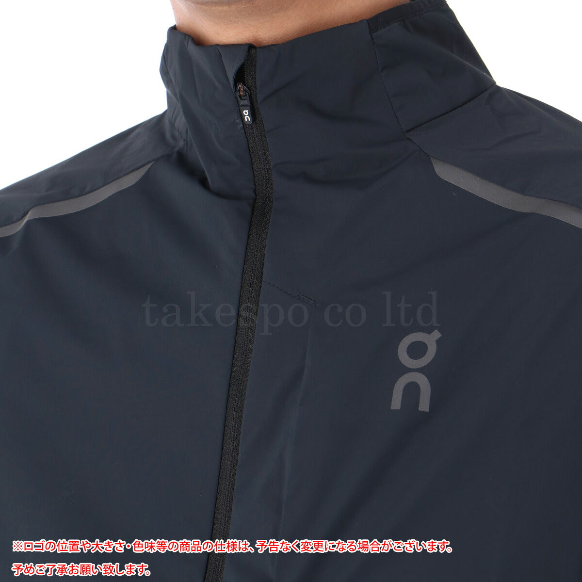 オン ウインドジャケット メンズ Weather Jacket ウェザージャケット ホワイト ブラック JACKET1M