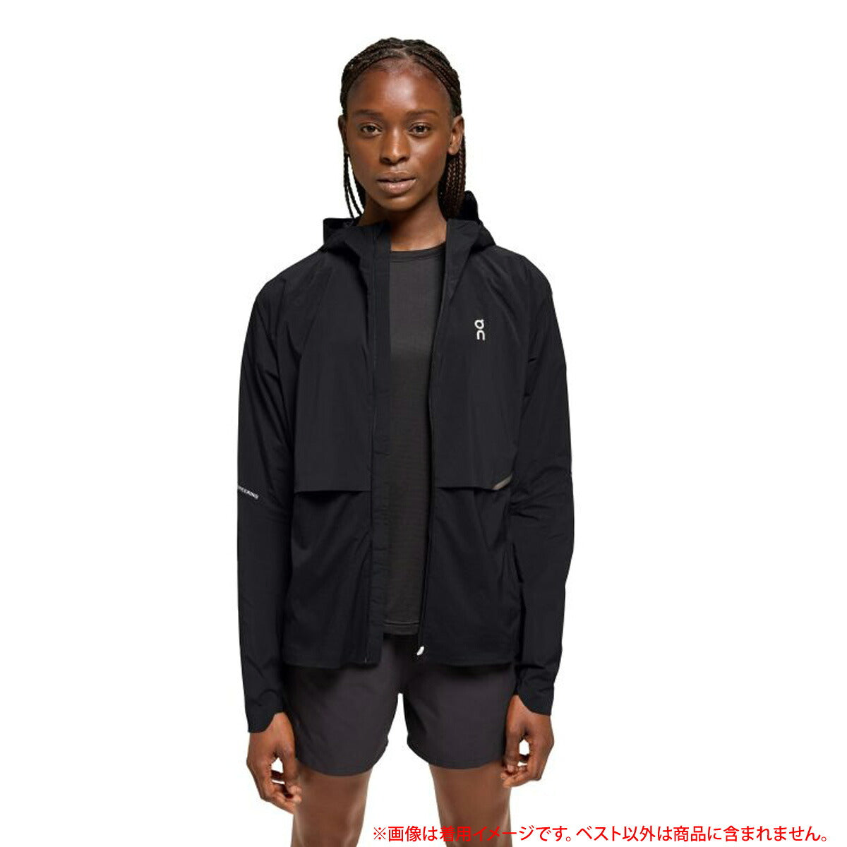 オン ウインドジャケット レディース コアジャケット ブラック ネイビー JACKET2W