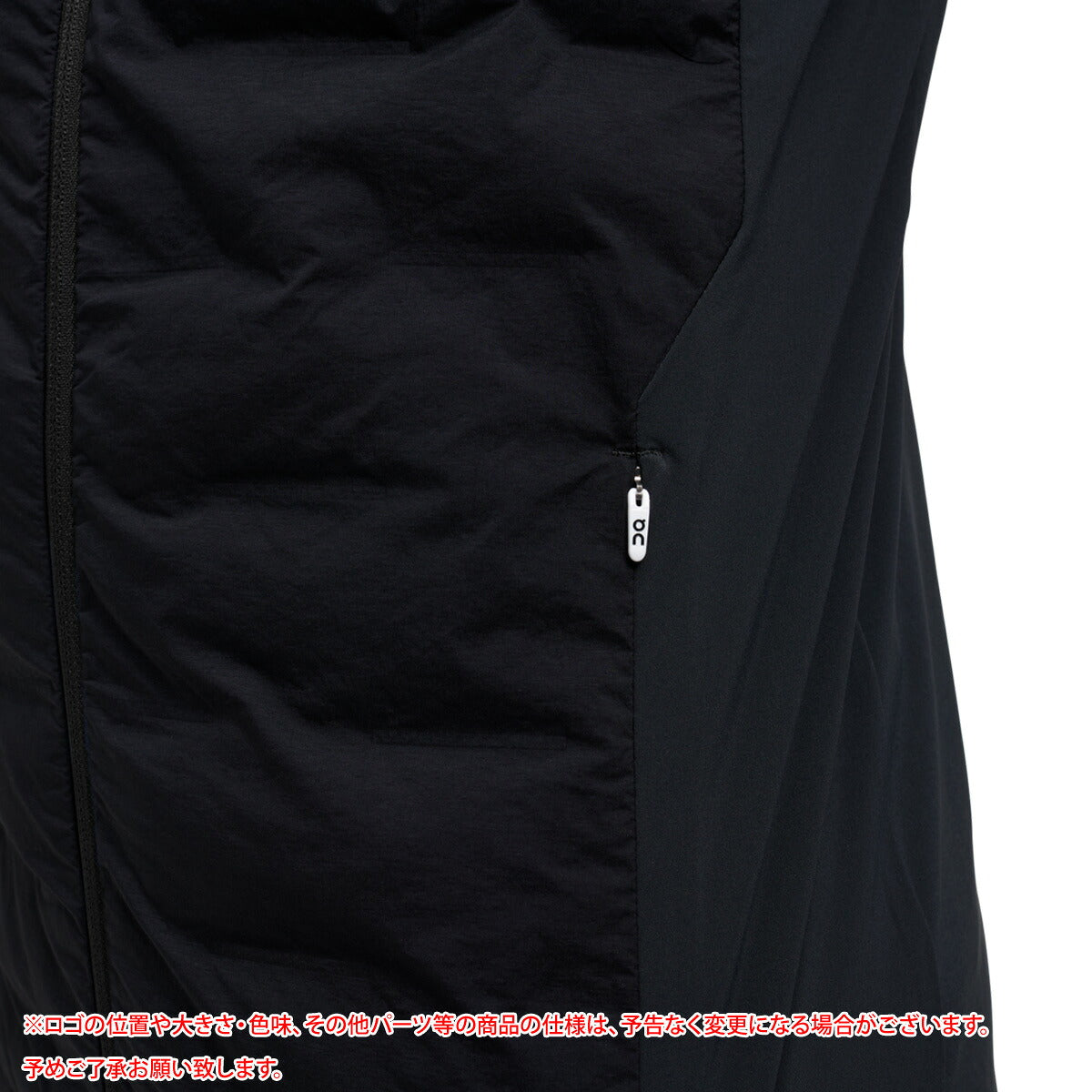 オン 中綿ジャケット メンズ Climate Jacket クライメイトジャケット ブラック JACKET3M