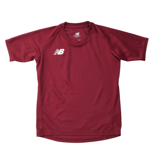 ニューバランス Tシャツ ジュニア ゲームシャツ 赤 レッド JJTF0487