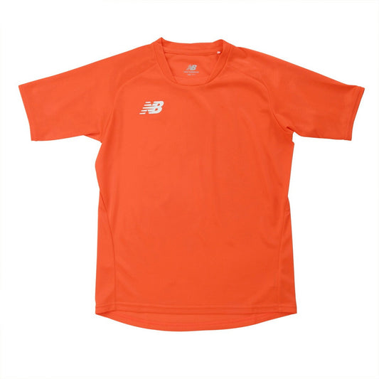 ニューバランス Tシャツ ジュニア ゲームシャツ 橙色 オレンジ JJTF0487