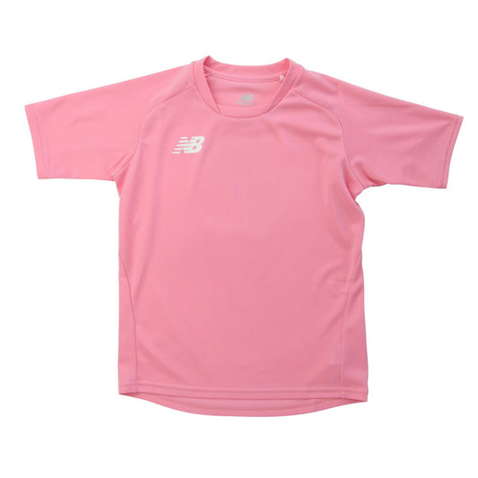 ニューバランス Tシャツ ジュニア ゲームシャツ 桃色 ピンク JJTF0487