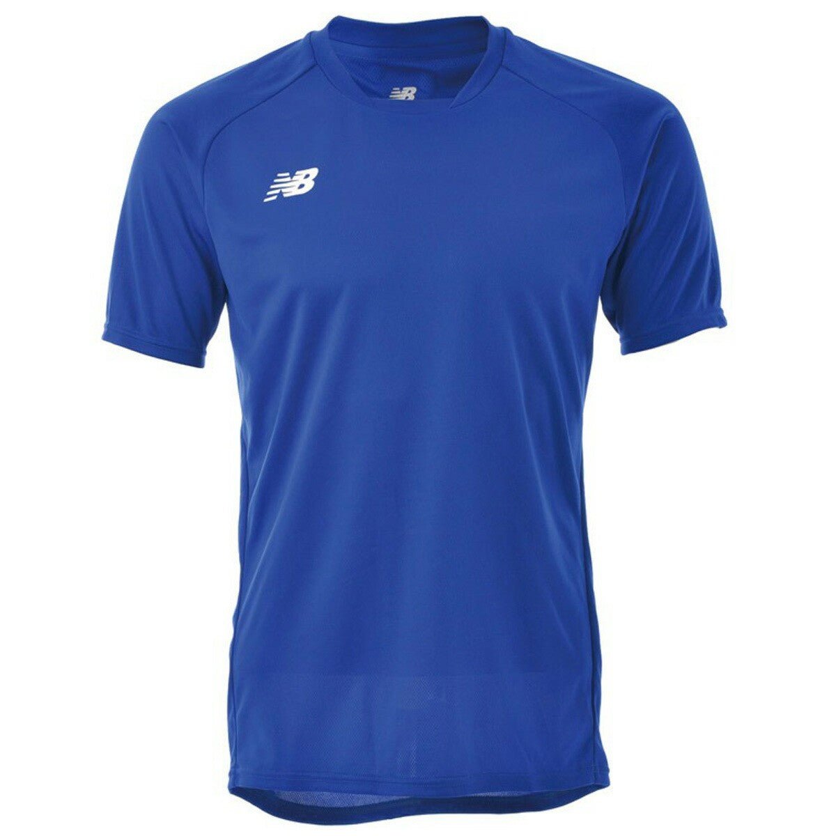 ニューバランス 半袖 吸汗 速乾 ゲームシャツ Tシャツ ジュニア ブランド newbalance サッカー ワンポイント フットボール フットサル ドライ JJTF0487 RYB 青 ブルー 新作 男 女の子 キッズ 男の子 プラクティスシャツ プラシャツ スポーツウェア トレーニングウェア スポーツ おしゃれ - 【公式】限定ジャージのタケスポ（Limited jersey takespo）