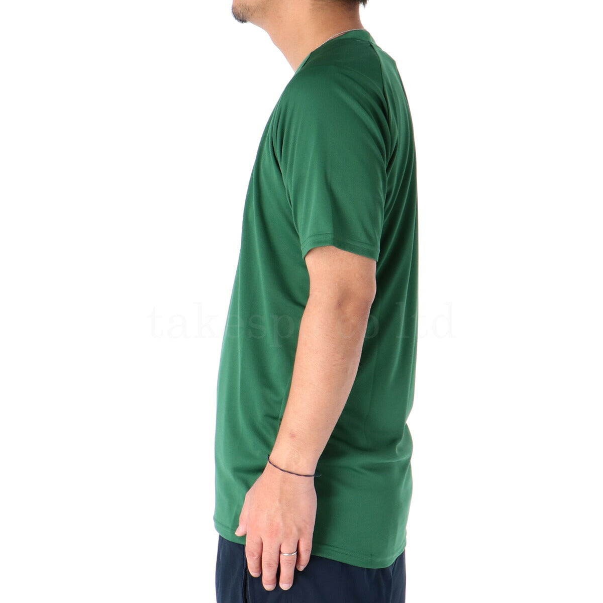 ニューバランス Tシャツ メンズ ゲームシャツ 緑 グリーン JMTF0486