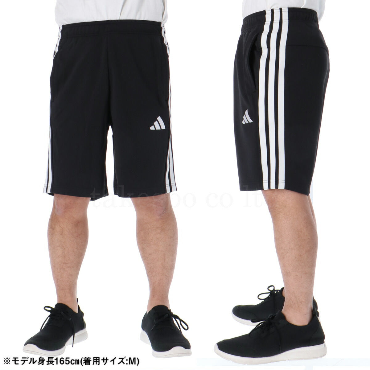 アディダス メンズ ハーフパンツ 3ストライプス adidas アパレル 下 JZR04
