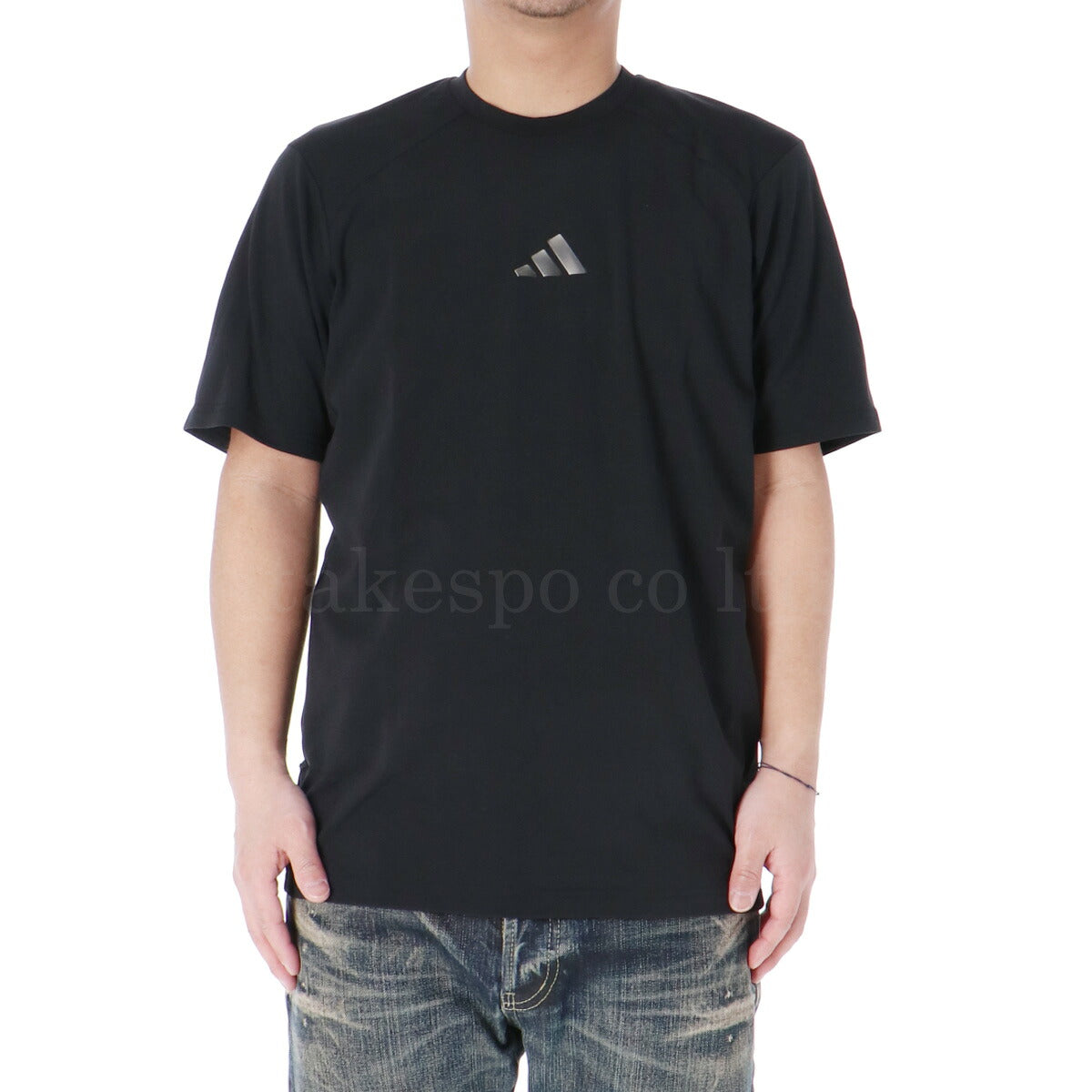 アディダス Tシャツ メンズ プレミアムアクティブ ブラック グレー ネイビー KQD70