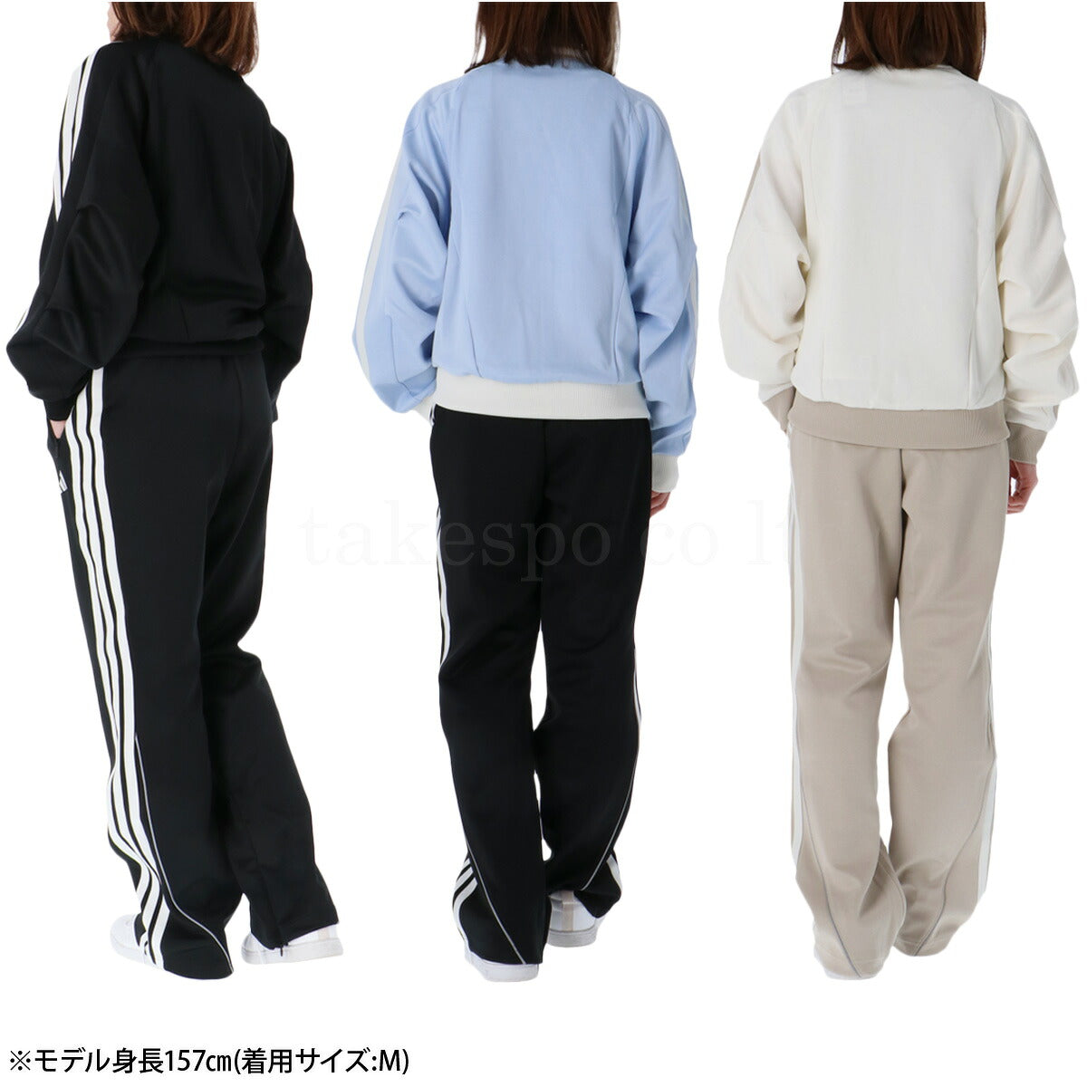 アディダス レディース ジャージ上下 adidas アパレル 上下 L6722/LOI73