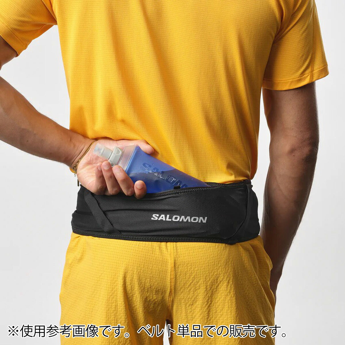 サロモン バッグ メンズ レディース ブランド ウエストバッグ ボディバッグ ランニングポーチ ランニングバッグ ランニング ストレッチ 軽量 トレーニング 黒 カバン バック パルスベルト ブラック