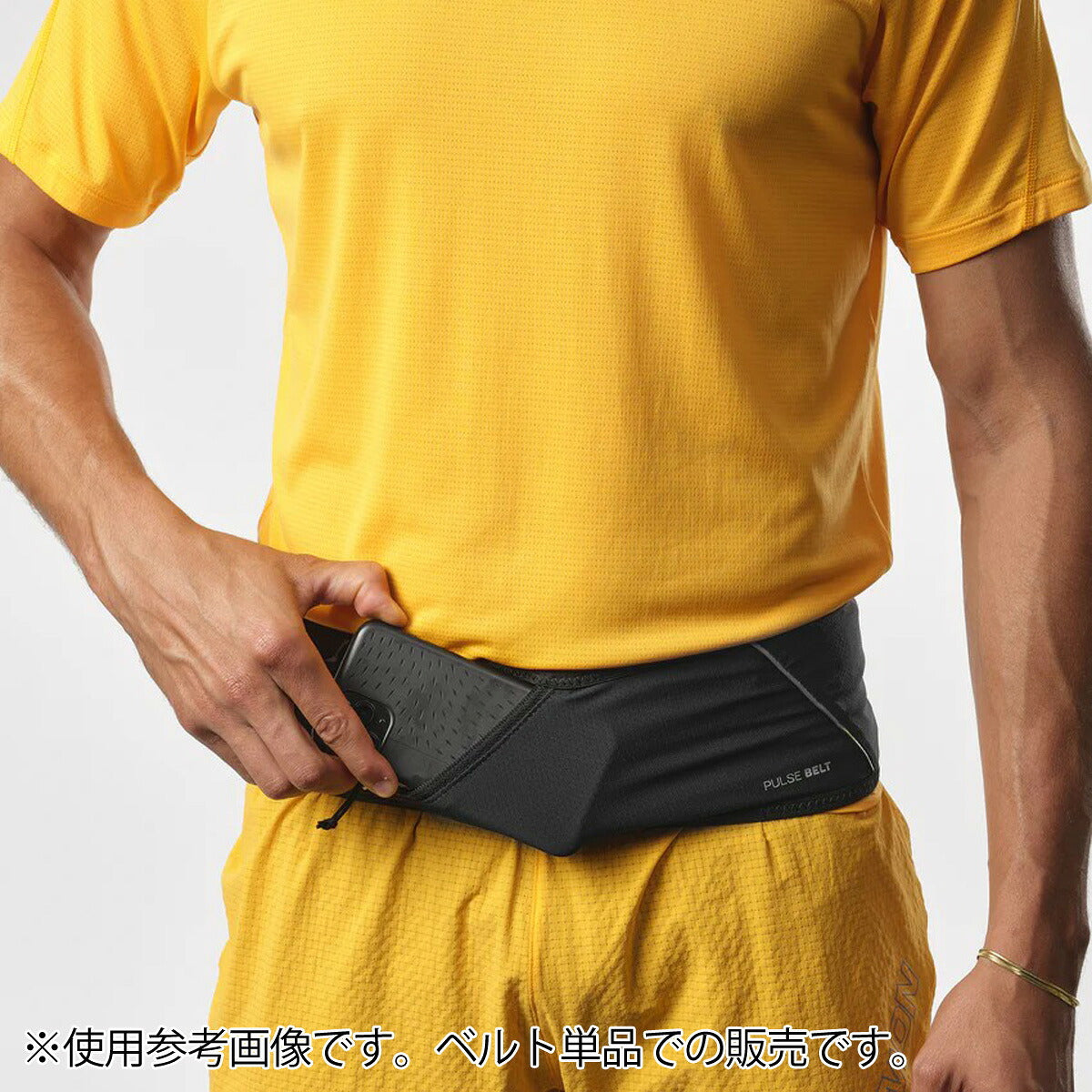 サロモン バッグ メンズ レディース ブランド ウエストバッグ ボディバッグ ランニングポーチ ランニングバッグ ランニング ストレッチ 軽量 トレーニング 黒 カバン バック パルスベルト ブラック