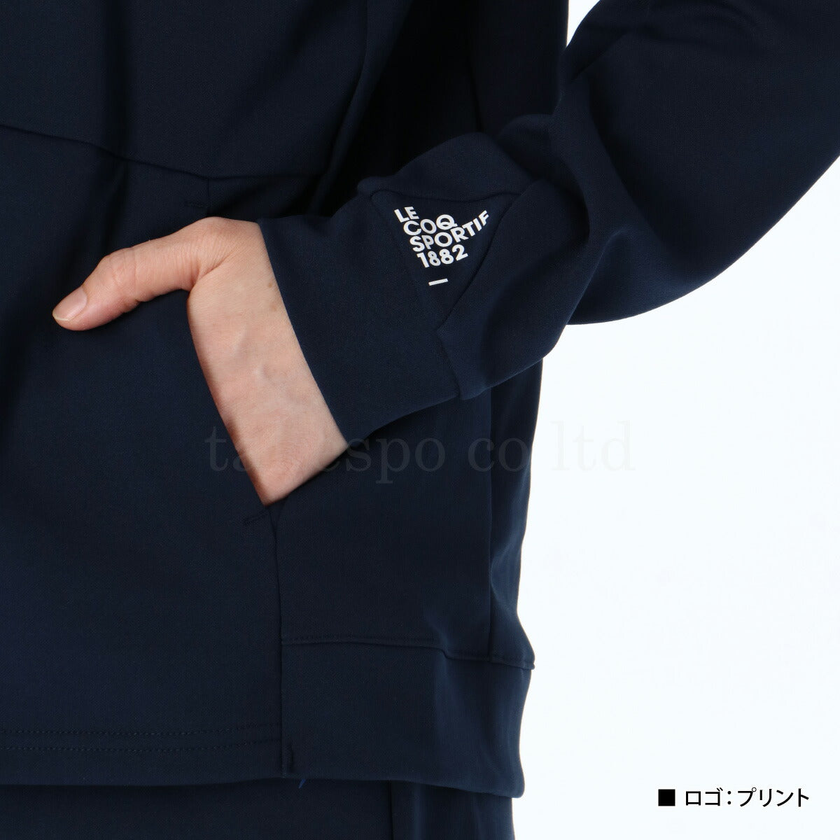 ルコック ジャージ 上下 レディース エッセンシャル ヘランカ ネイビー ピンク LT5FJG10L