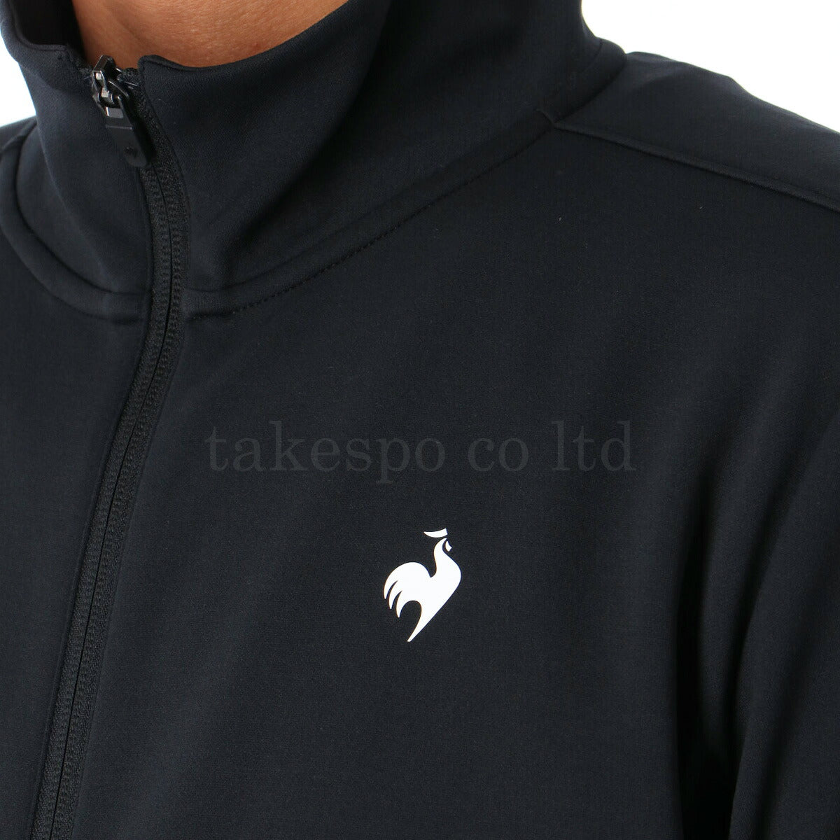 ルコック ジャージ上下 エッセンシャル ヘランカ ジャージ 上下 セットアップ メンズ ブランド le coq sportif 吸汗 ストレッチ UVカット フルジップ 黒 LT5FJG10M ブラック ネイビー ブルー 新作