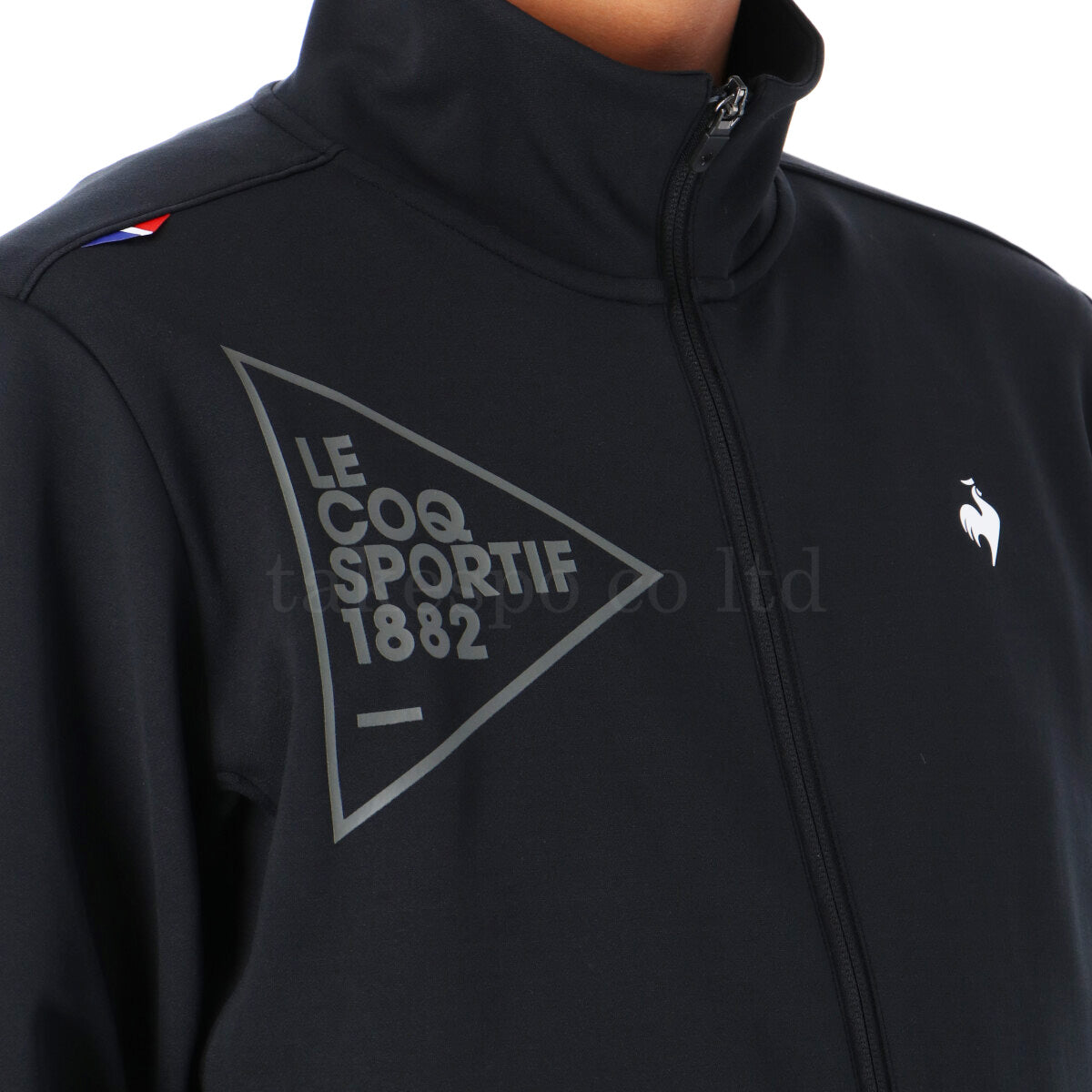 ルコック ジャージ上下 エッセンシャル ヘランカ ジャージ 上下 セットアップ メンズ ブランド le coq sportif 吸汗 ストレッチ UVカット フルジップ 黒 LT5FJG10M ブラック ネイビー ブルー 新作