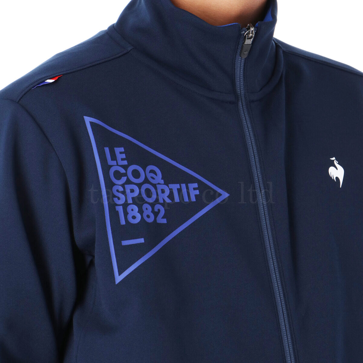 ルコック ジャージ上下 エッセンシャル ヘランカ ジャージ 上下 セットアップ メンズ ブランド le coq sportif 吸汗 ストレッチ UVカット フルジップ 黒 LT5FJG10M ブラック ネイビー ブルー 新作