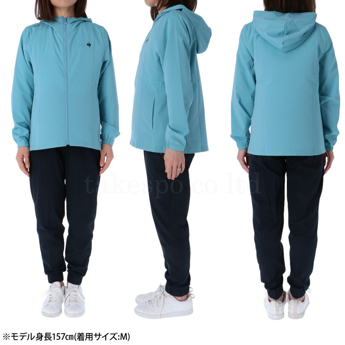 ルコック エッセンシャル クロス薄手 ジャージ 上下 セットアップ レディース ブランド le coq sportif 速乾 吸水 吸汗 ドライ ストレッチ UVカット 日差し対策 日焼け対策 LT5FJK20L 新作 上下セット かわいい 大きいサイズ 有 ウォーキング ウェア ゴルフ スポーツウェア トレーニングウェア スポーツ おしゃれ - 【公式】限定ジャージのタケスポ（Limited jersey takespo）