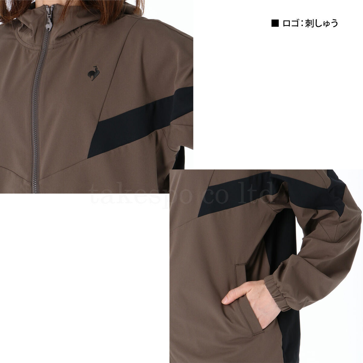 ルコック レディース クロス薄手 ジャージ上下 ヒートナビクロス le coq sportif アパレル 上下 LT5FJK21L/LT5FPZ21L