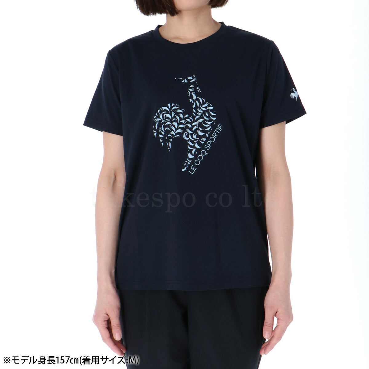 ルコック Tシャツ レディース サンスクリーン ネイビー ホワイト ピンク ブルー LT5SHT07L