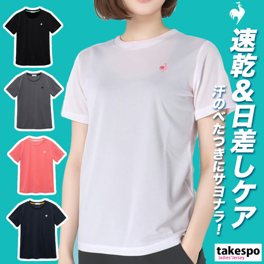 ルコック レディース Tシャツ エコペット le coq sportif アパレル 上 LT5SHTZ1L